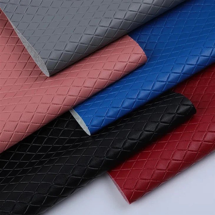 Car Interior Dimensional Upholstery PvcSynthetic Leather For Car Seats Trunk Cushion