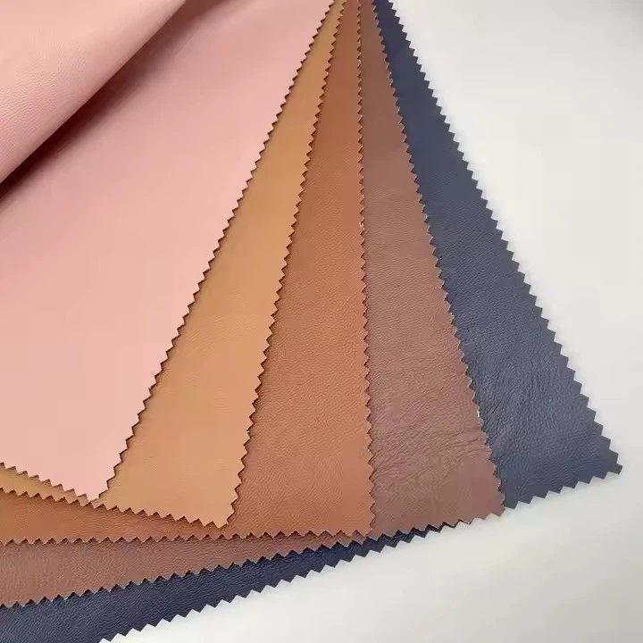 Middle East Market Embossed Pu Cheap Leather TC Backing Pu Leather For Jacket